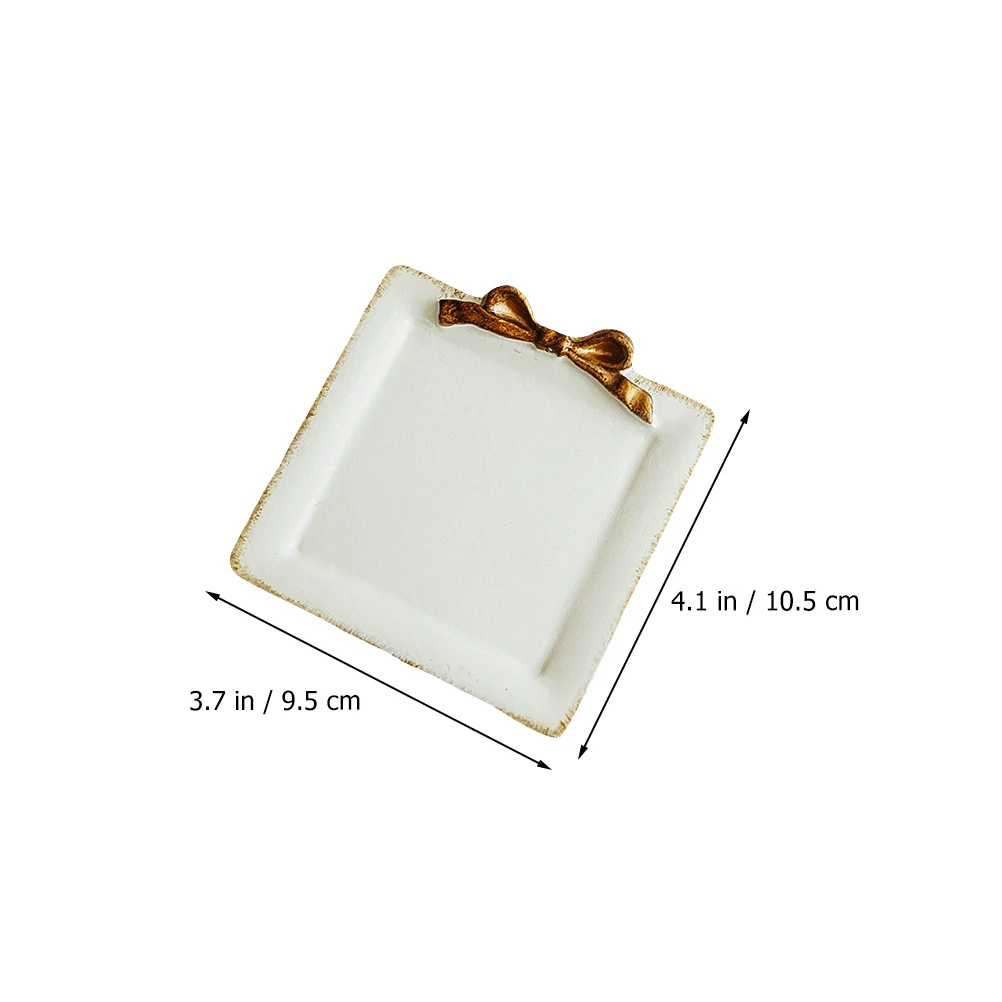 

Lovely Resin Earrings Tray Jewelry Display Tray Desktop Ornament Unique Table Decoration Photography Prop For Rings Earrings