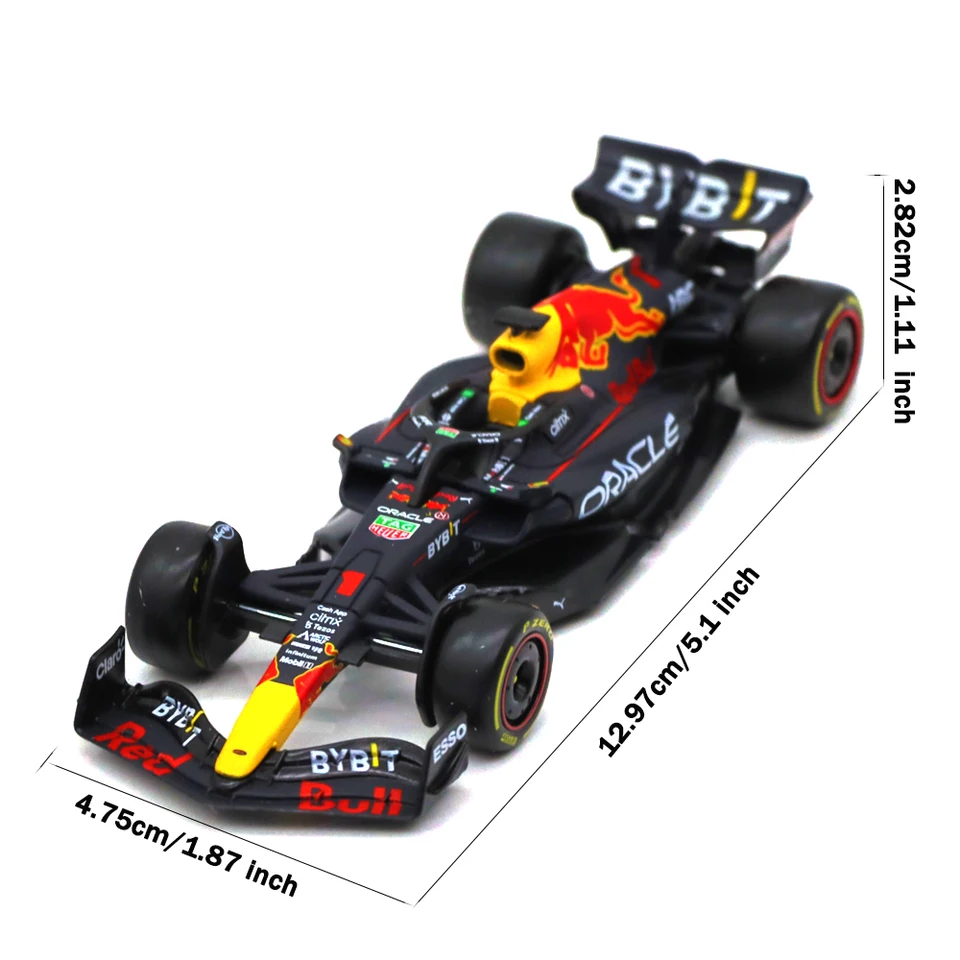 Bburago 1/43 2022 2023 Red Bull RB18 Ferrari Mercedes AMG W14