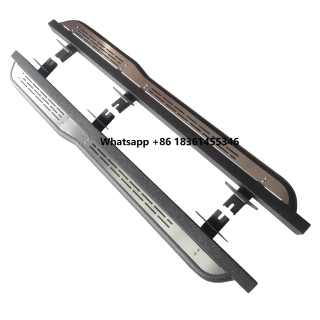 

Подножки-пороги стальные для внедорожников 4x4, заводские, OEM, 2021-2023 гг.