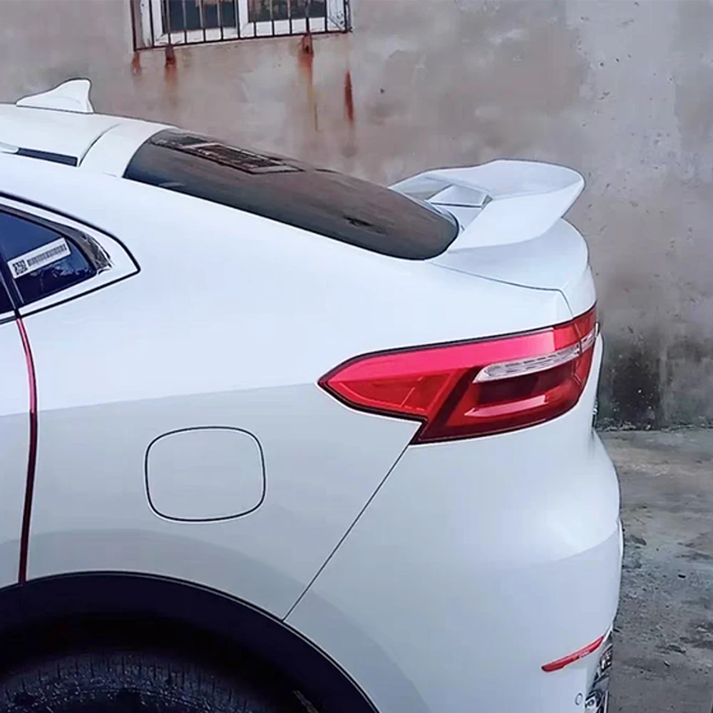 Per Haval F7X 2019 2020 2021 coperchio del bagagliaio posteriore Boot Ducktail Spoiler Wings nero bianco ABS GT Sport Car Tuning accessori per lo