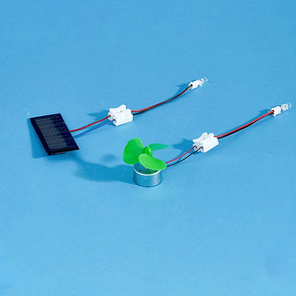 مجموعة واحدة من أدوات تعلم العلوم، مولد الرياح، أداة تعليمية للتجربة الشمسية للأطفال والمراهقين، مشروع جذعي لتطوير الإبداع #2