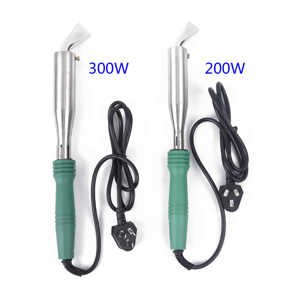 주석 납땜 인두 100W-300W 220V 전기 납땜 인두 고전력 일정한 온도 용접기 납땜 외부 가열 도구