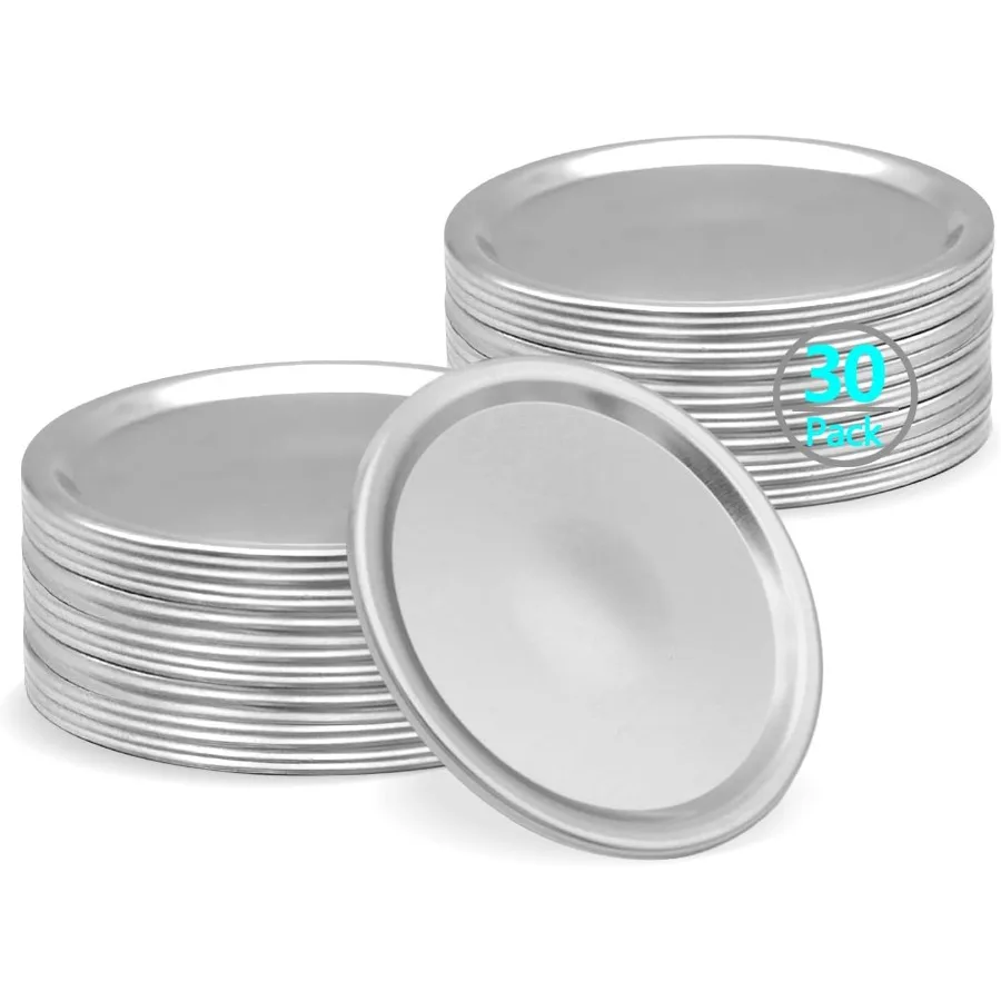 

Крышки для консервных банок с обычным горлышком, 30 шт., 70 мм, металлические крышки для консервных банок с разъемным типом для шариковых кераров, крышки для консервных банок, оптом, пищевой класс