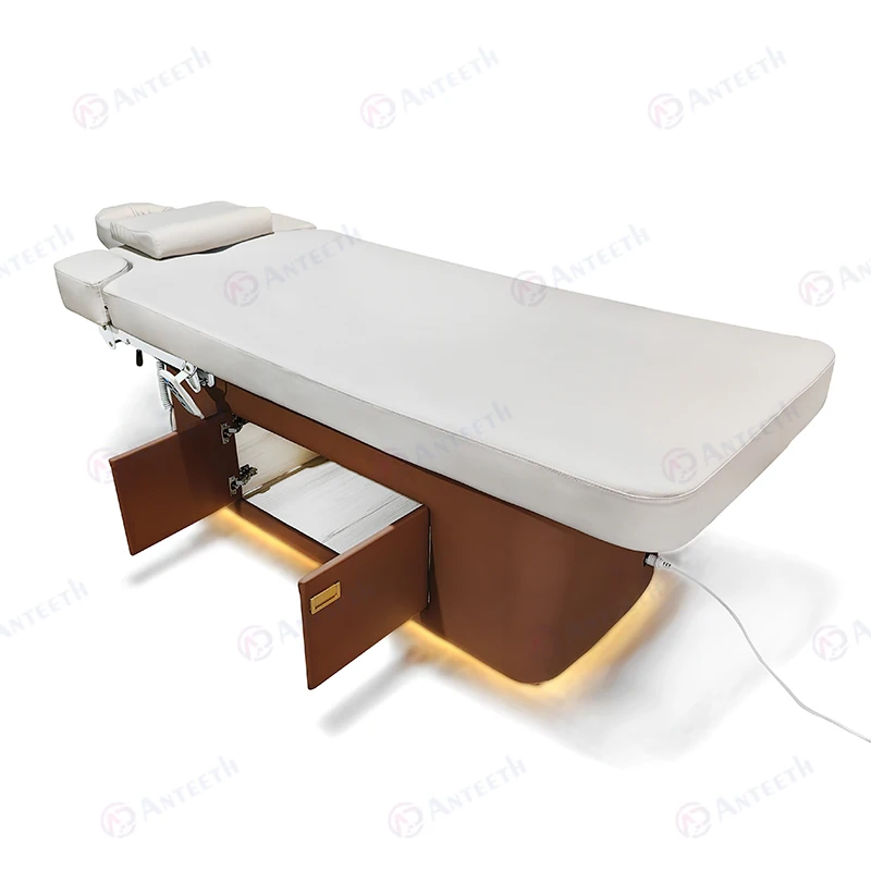 Luxury Esthetics Facial Salon Furniture Personal Care Cosmetic Spa Beauty Bed Puncture Electric Massage Bed
