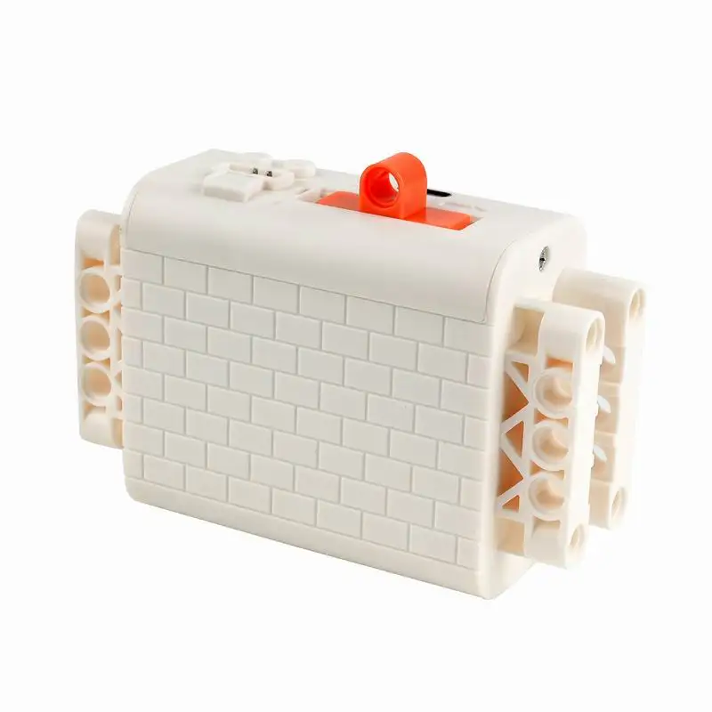 Caja de batería de litio recargable MOC, herramienta de potencia multifunción, Control de ajuste de velocidad del Motor del tren del coche para bloques de construcción 8878