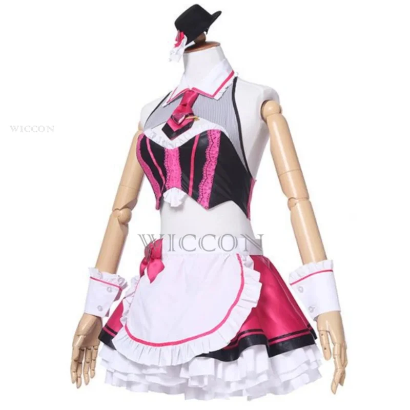 2025 New Anime Game Fate/Stay Night Tohsaka Rin Matou Sakura Cosplay Costume Chocolate Maid Dress Wig Woman Sexy Kawaii Ca☆★ee☆★