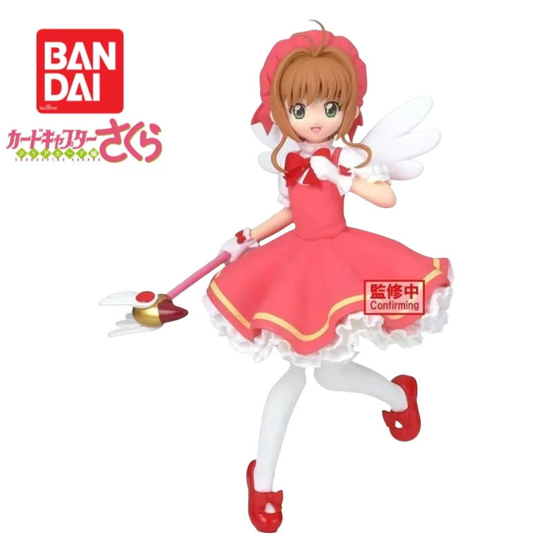 

In Stock Original 100% Genuine Bandai Banpresto Cardcaptor Sakura Kinomoto Sakura Model Figurine Anime Merchandise Action Figure