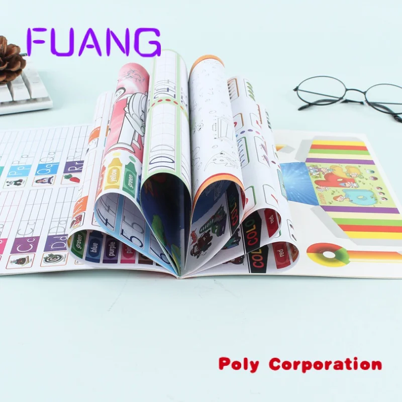 Custom  Custom Printing Children Educational Sketch Coloring Drawing Books For Kids