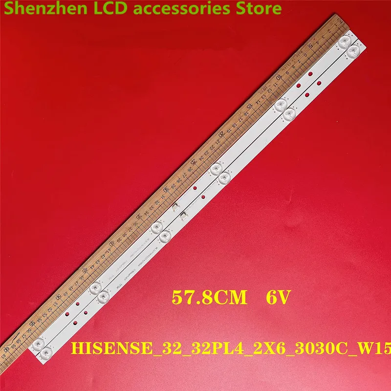 

Новинка, Hisense для Светодиодный PC65242A 57,8 см 6 в, Светодиодная лента с подсветкой