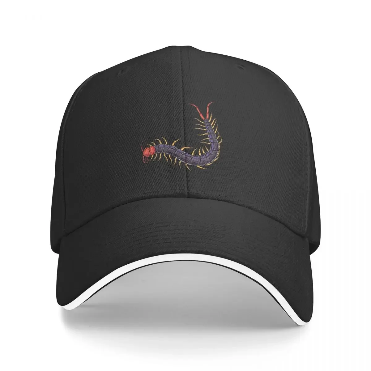 Red head centipede Baseball Cap Fishing cap fishing hat Luxury Man Hat Caps For Women Men's