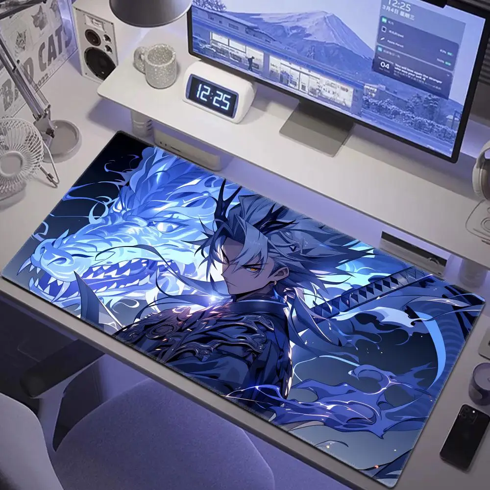 

HYBXAXC Mythical Dragon Beast Offices Accessories Mouse Pad Extended Desk Pad Anime Desk Gadgets Pad for Computer Mouse Mat