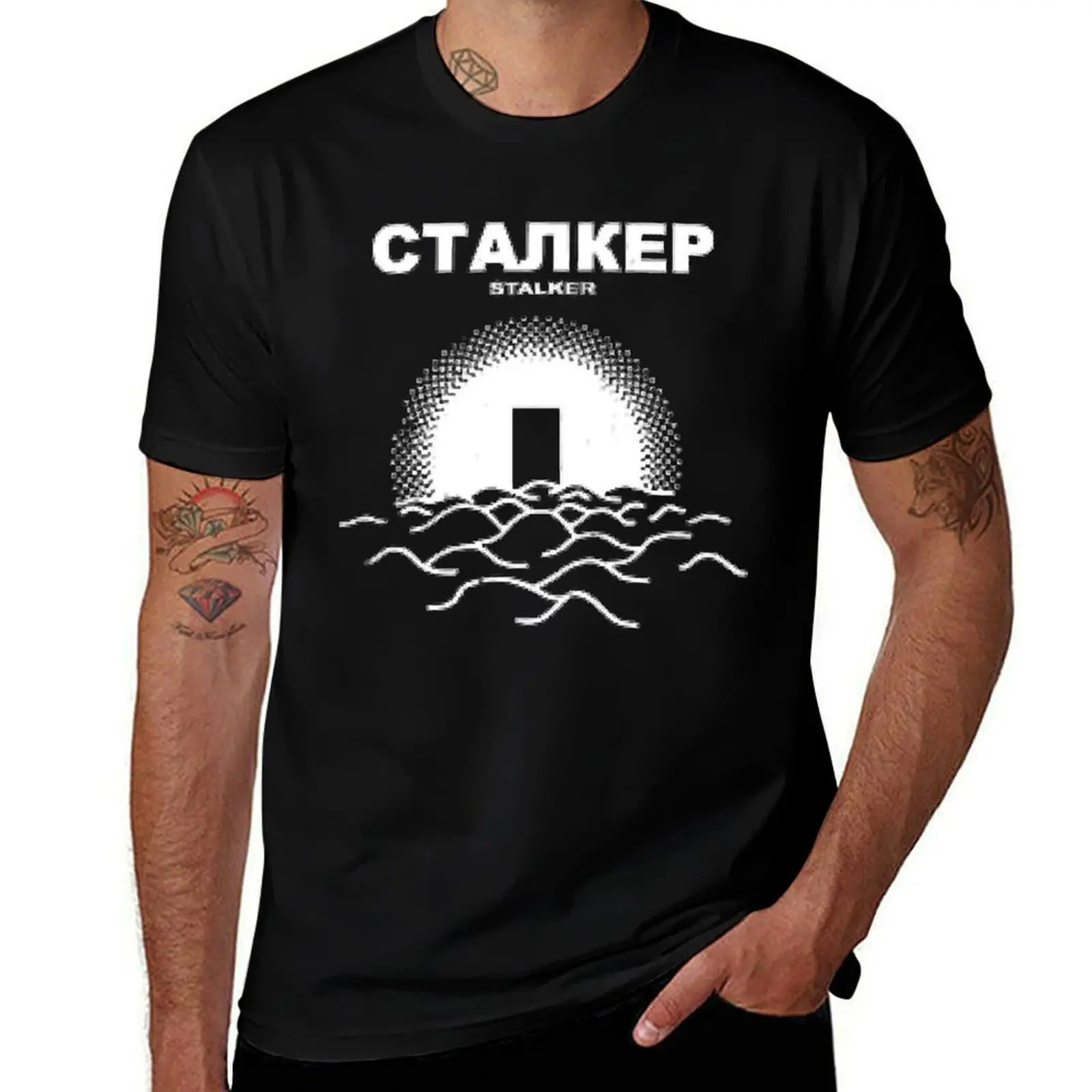 

Футболка Stalker Tarkovsky, мужская роскошная футболка, дизайнерская футболка