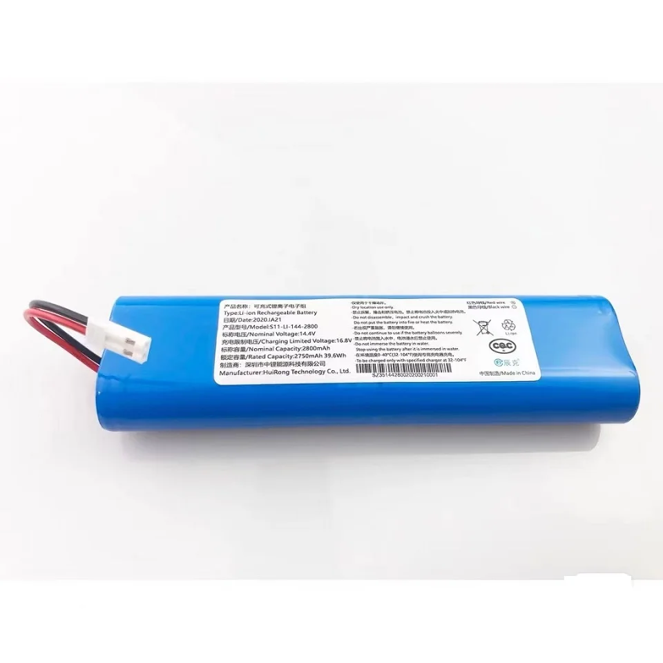 14.8V 2800mAh For ILIFE V3 plus v5s pro v5spro X750 v3s pro Rechargeable Battery Robotic Cleaner accessories