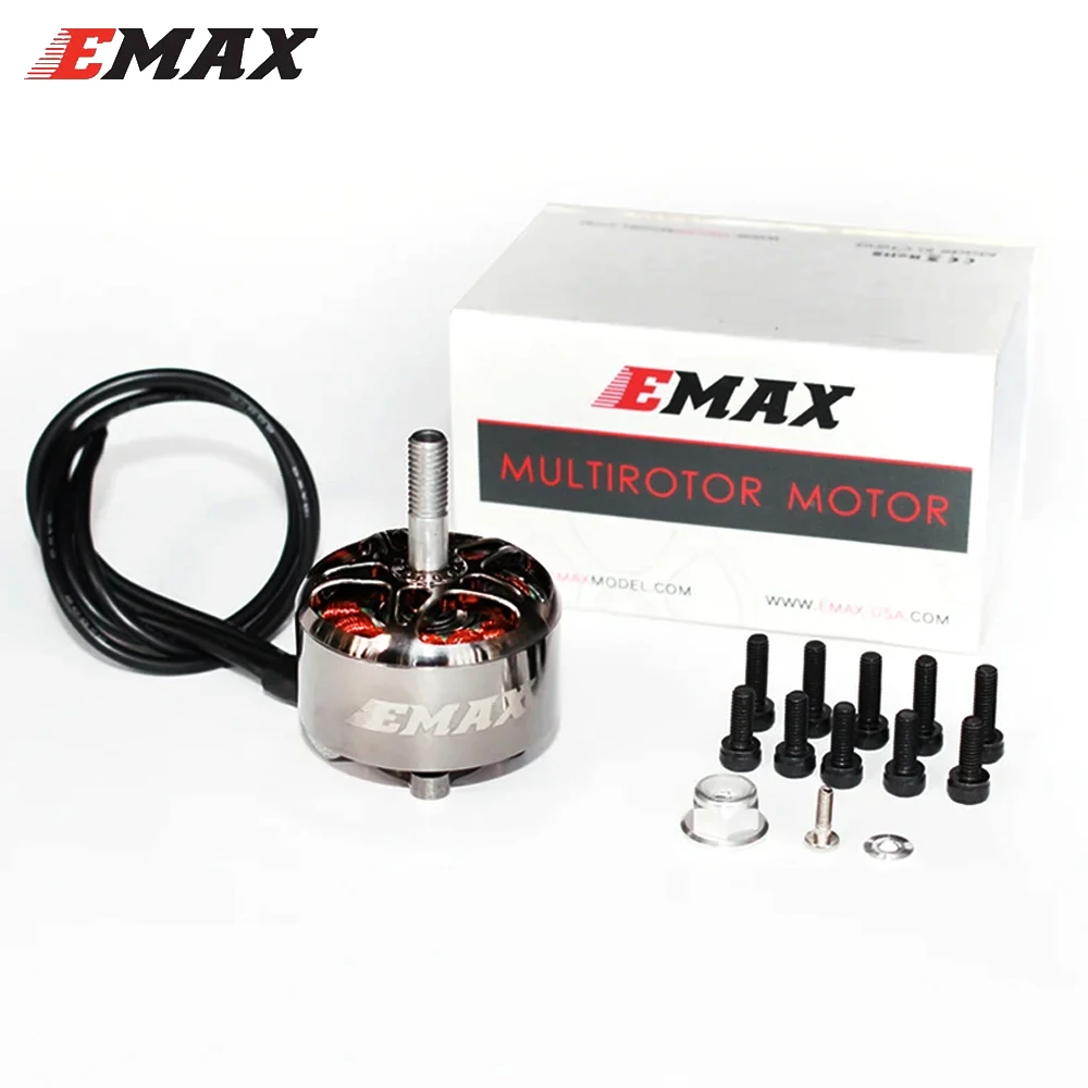 EMAX ECOII Series 2810-750KV 1150KV/ 2812-930KV 1100KV/ 2814-730KV 830KV 3-6S CW Brushless Motor For FPV Drone Accessories Parts