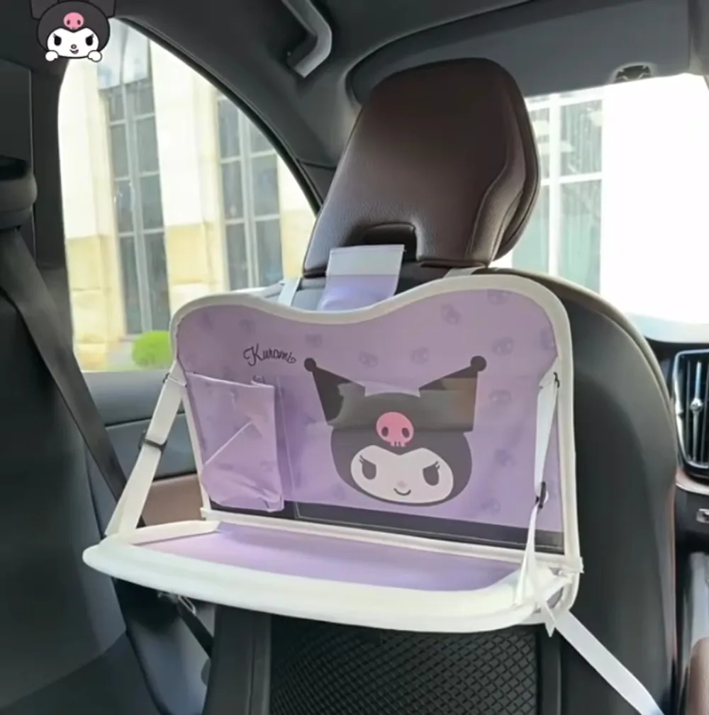 

Car Back Seat Tray Auto Dining Folding Table Car Back Seat Food Tray Drink Cup Cell Phone Holder Shelf Car Interior Accessories