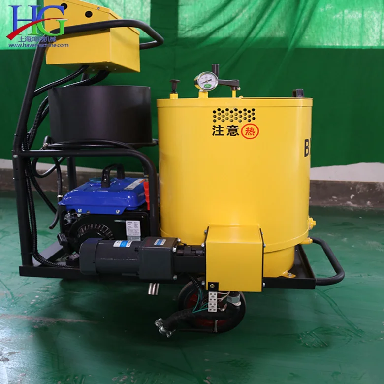 60L Asphalt Grouting Machine Small push asphalt caulking machine  Road Repairing and Grouting Machine