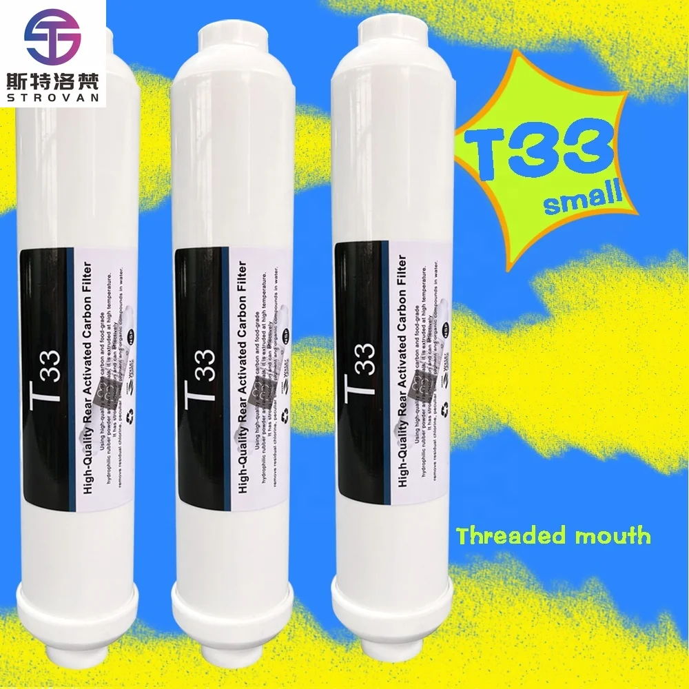 

STLF 1050 Iodine Value Rear Particulate Activated Carbon Filter element Used for Assembly of RO Machine Big T33