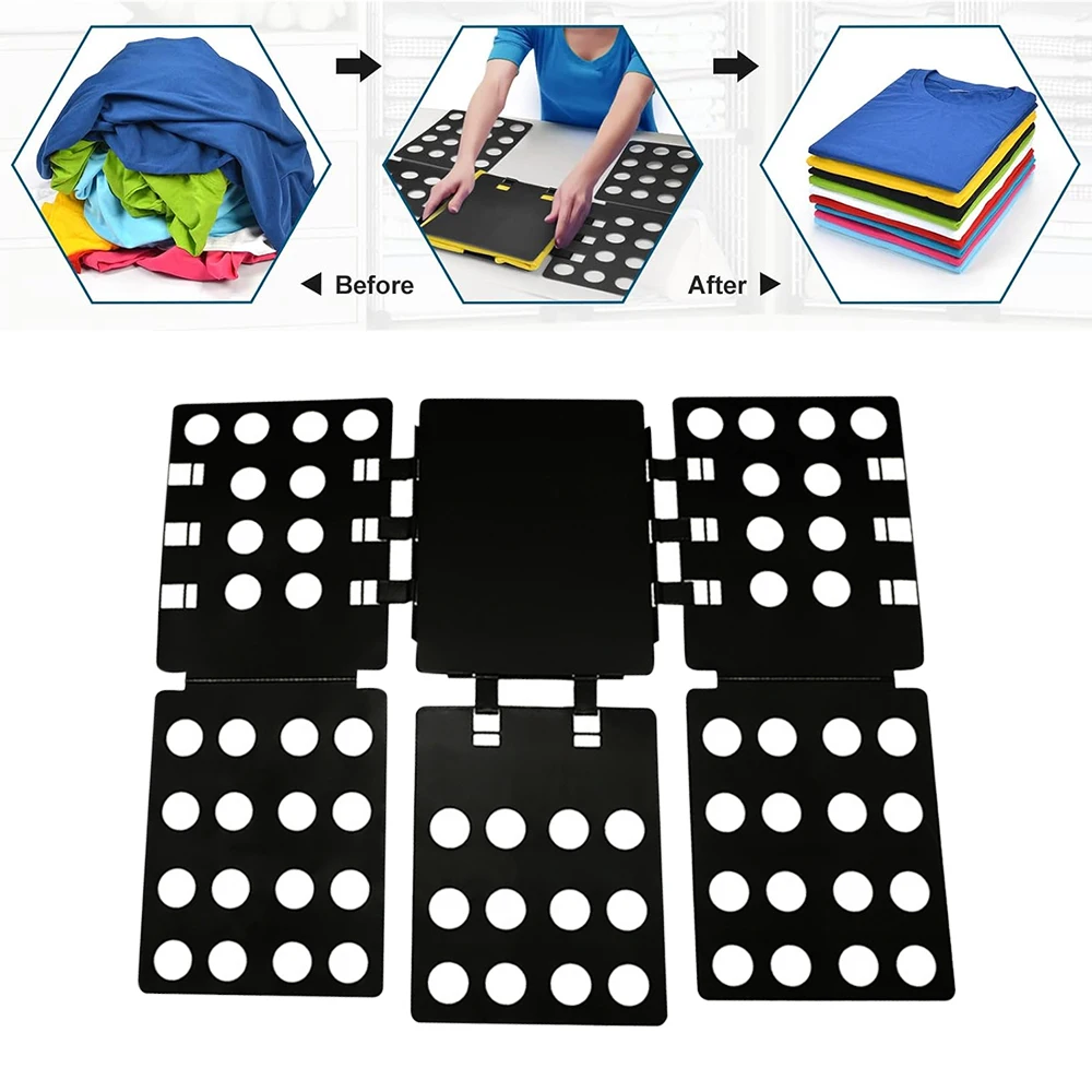 

Quick Folding Hanger Board for Adult/Children Clothes Folding Board T-shirt Jumper Organizer Home Organizing Storage Board Tools