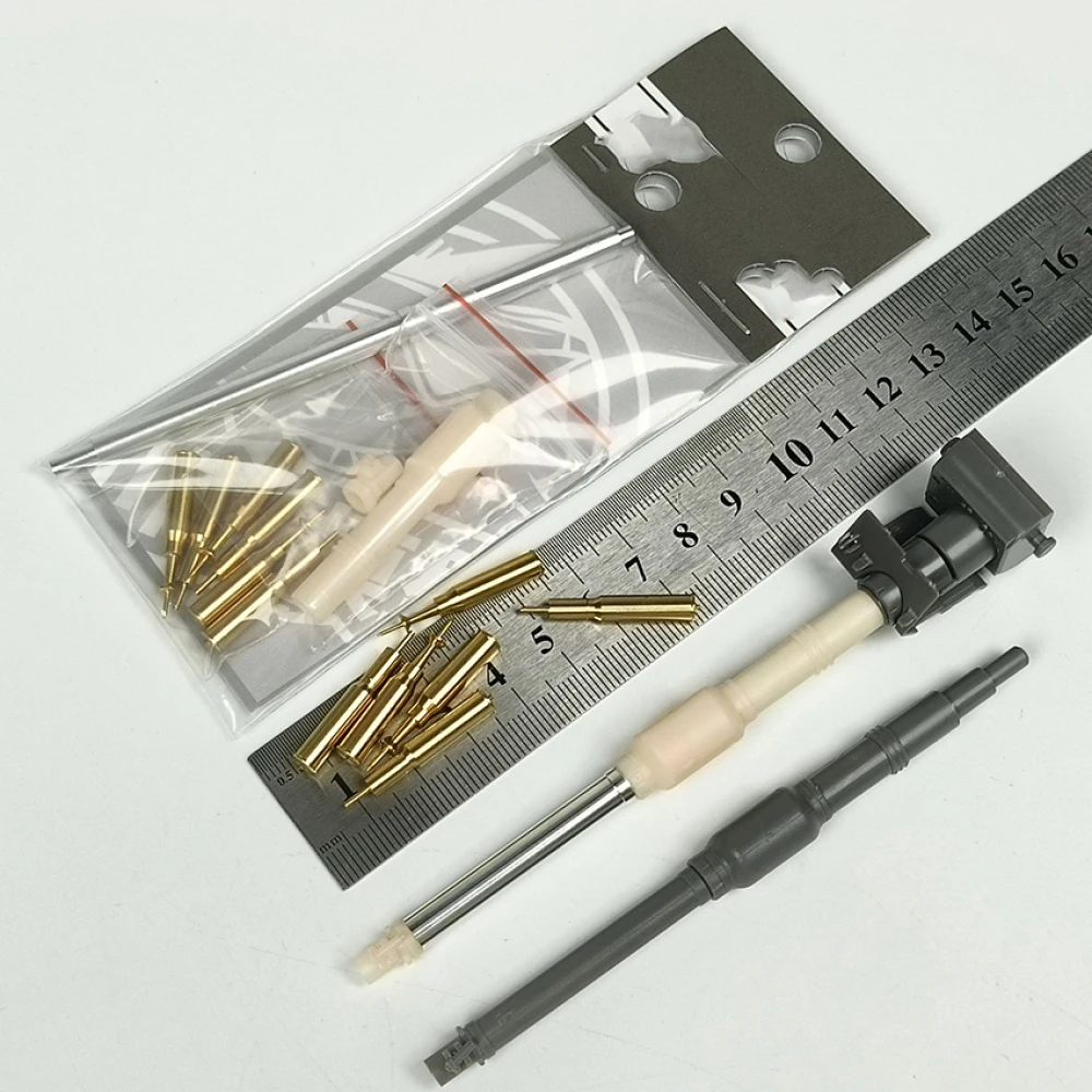 Metal Barrel Muzzle Brake Kits for VOIIO 011011/35 U.S. M1A2 SEP V2 Parts Tank Model Modification Accessories CYT321 Tank Barrel
