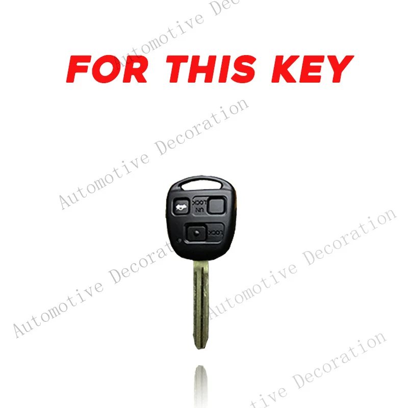 Z+ Genuine Leather Car Remote Smart Key Fob Case Cover Holder For Toyota For Lexus