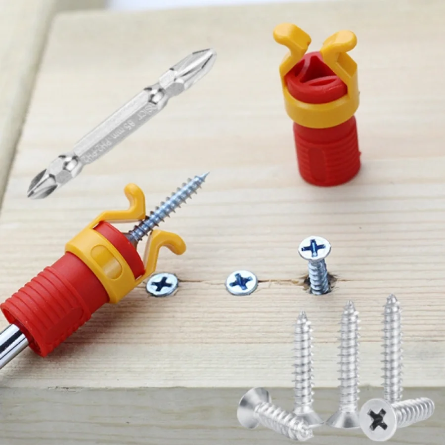 12-piece screw fixing kit including drill bit screws - specialized maintenance tool for narrow spaces