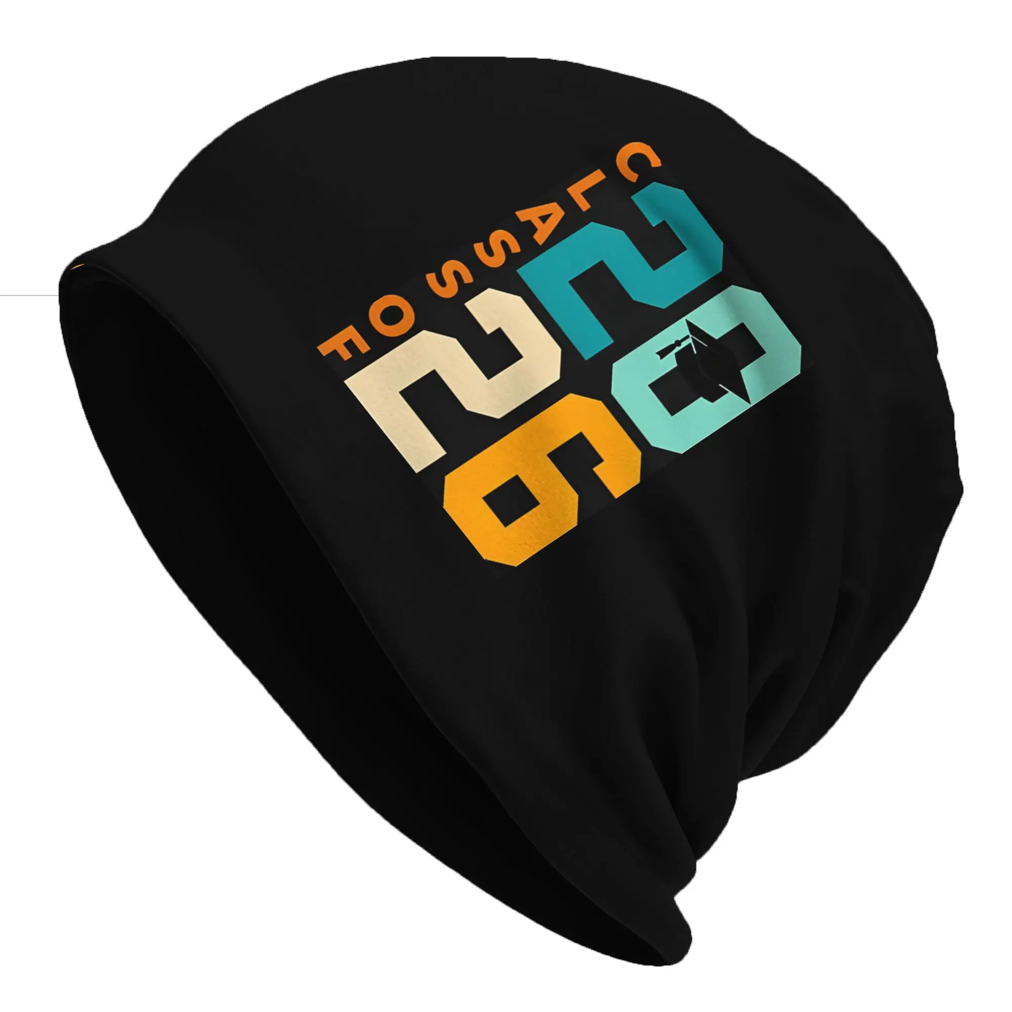 Graffiti  Graduation in 2026 Senior Class Of 2026 Seniors Thin Hat Bonnet Special Skullies Beanies Caps Men Women's Earmuffs