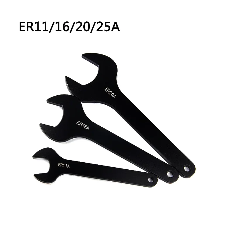 1PC ER11 ER16 ER20 ER25 Spanner Collet A Type Wrench for ER Nut Collet Chuck Holder CNC Lathe Milling Machine Cutter Tools