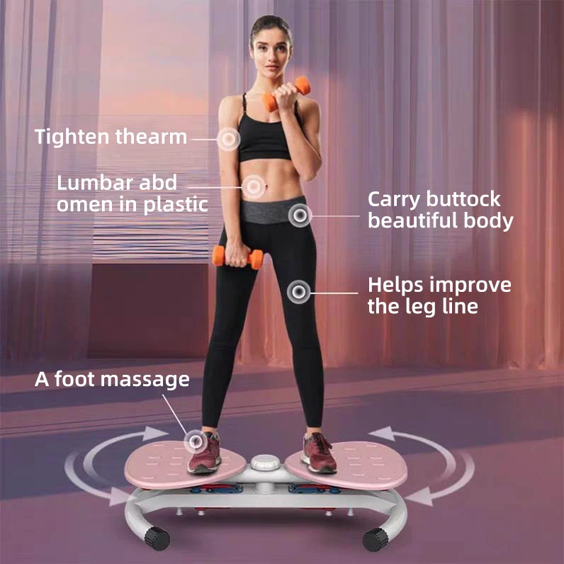 Waist Trimmer Disc Board Balance Pull Rope Twister Board Indoor Exercise Body building Exercise Lose Weight Wriggled Device