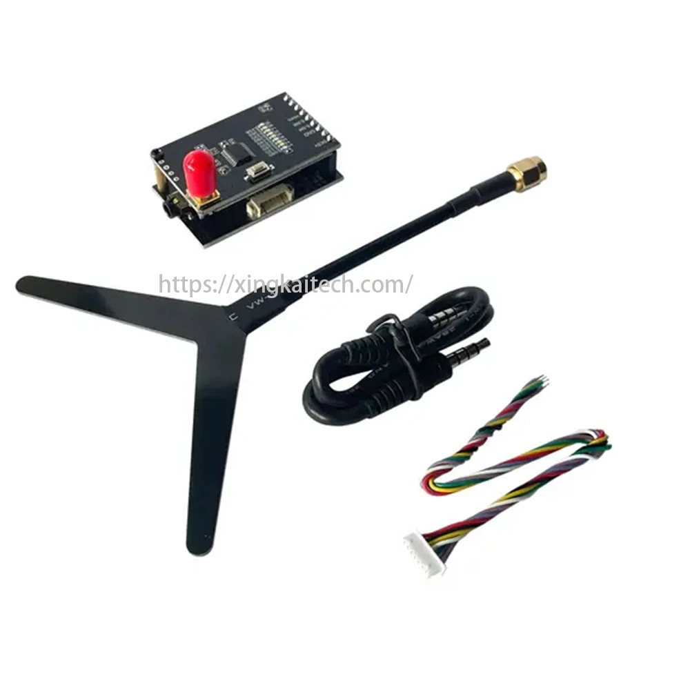 FPV Video Receiver 1.2/1.3 GHz VRX Long Range FPV VRX With AV Out 9CH Video Receiver for RC Drone Goggles Monitor