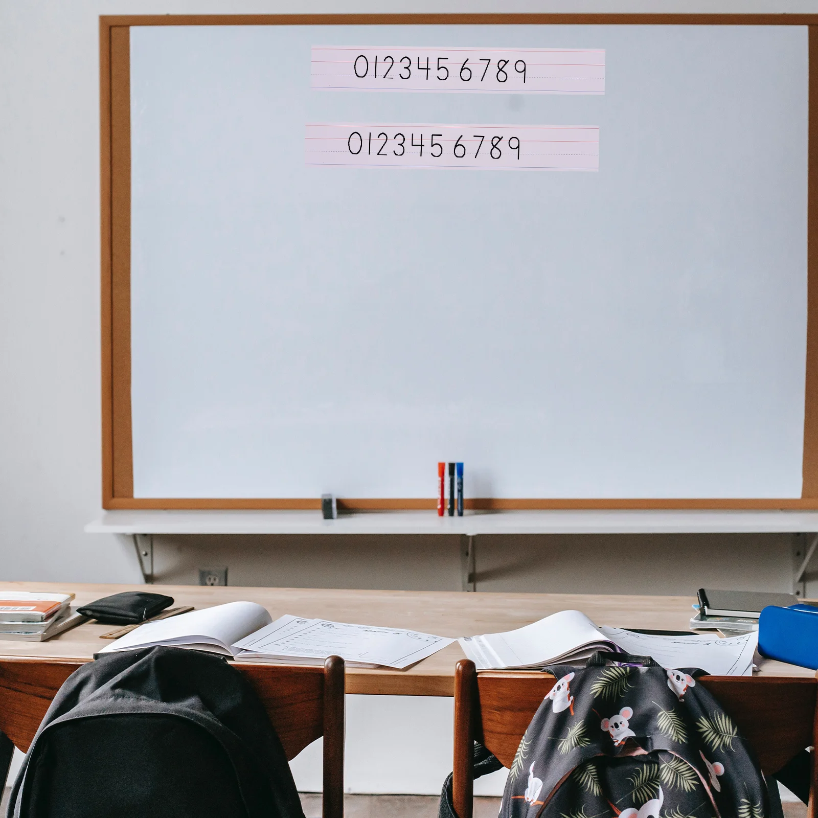 

30 шт. полоски для предложений, бумажные полоски для письма с линейкой для школы, обучения в классе, образовательные принадлежности, школьные принадлежности