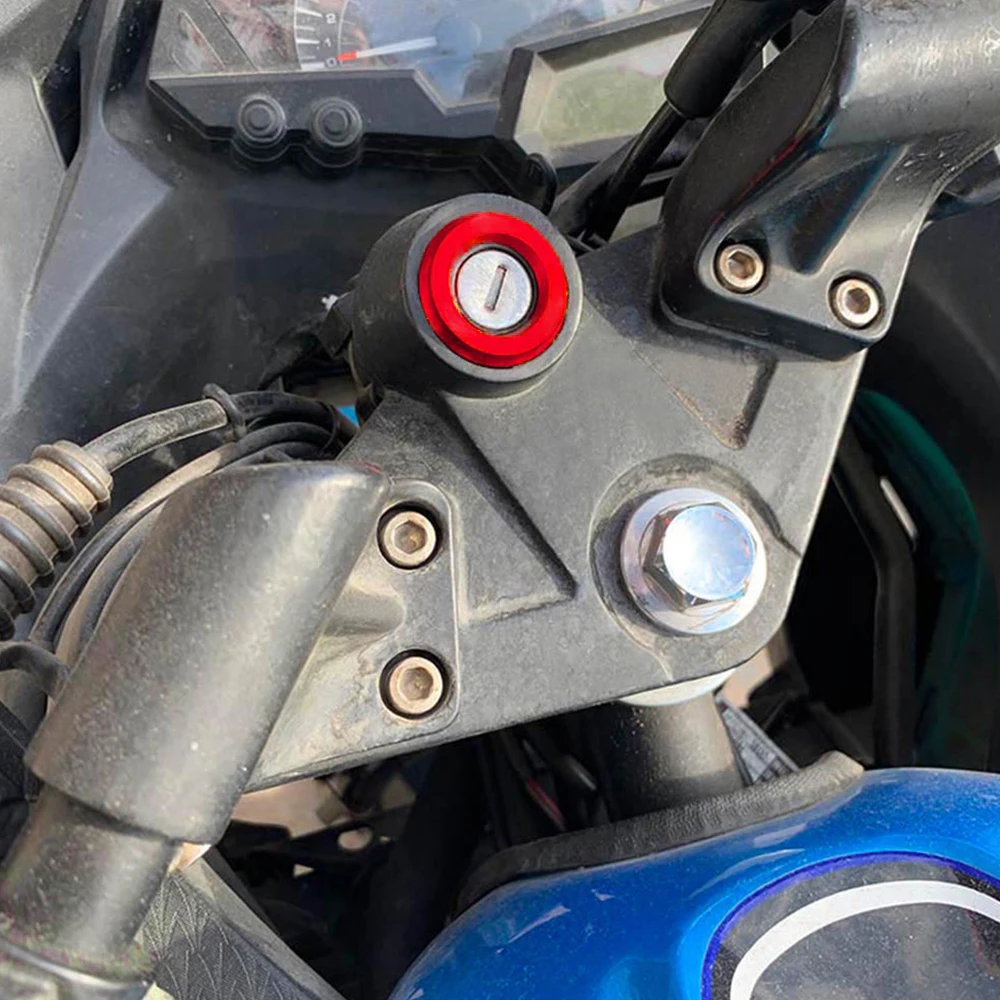 Anel de ignição da motocicleta, anel de alumínio, anel decorativo para Honda CB 650R 2018 2021 2020