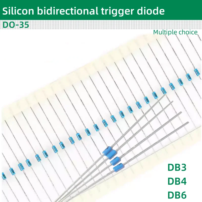 Diodo bidirecional do disparador faz-35, 50 pcs/lot, azul, db3, db4, db6