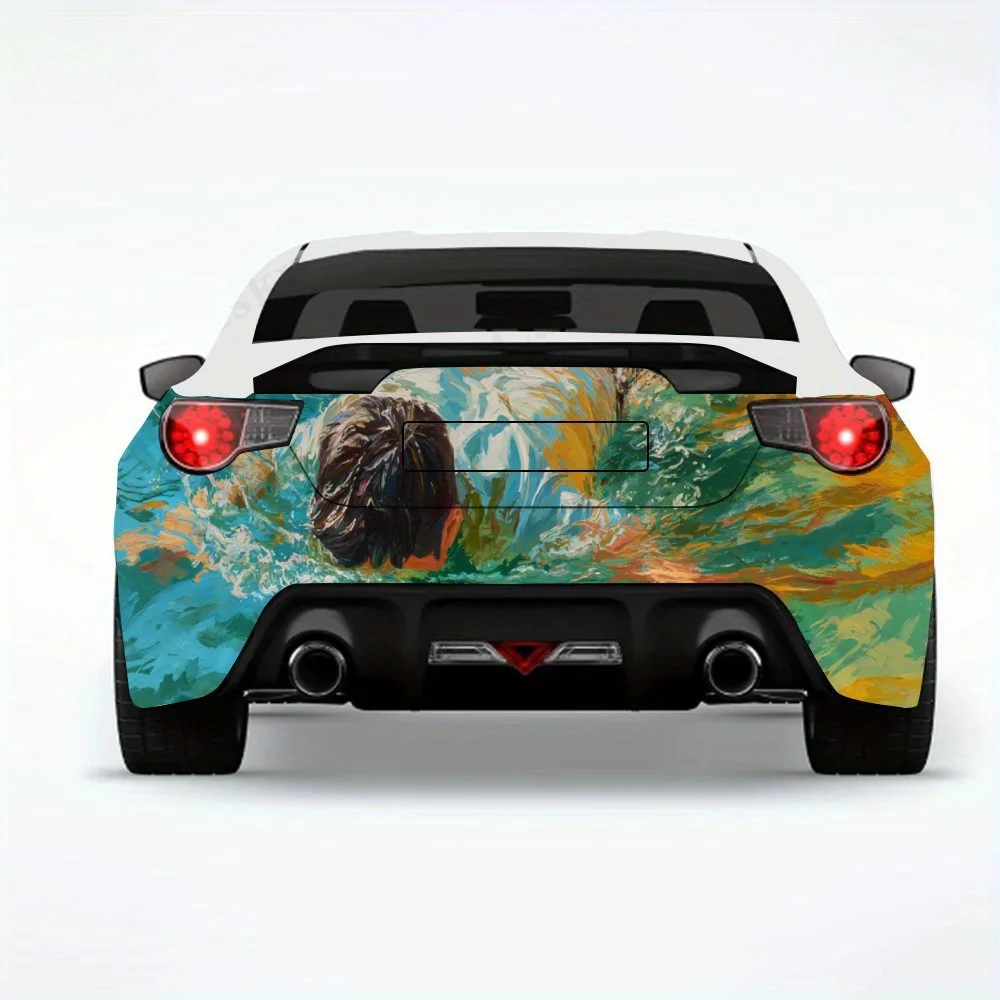 

Автомобильная наклейка с изображением брызг воды, автомобильные виниловые обертки для украшения и защиты - водонепроницаемая самоклеящаяся виниловая наклейка