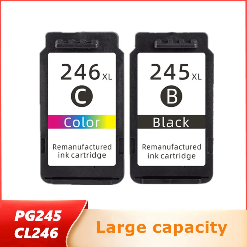 PG-245XL PG245XL PG245 CL246 Ink Cartridges for Canon PG 245 PG-245 CL 246 for Pixma iP2820 MX492 MG2924 MX492 MG2520 Printer