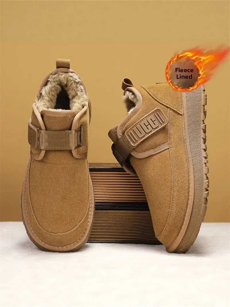 botas-de-nieve-para-hombre-northeast-2025-nuevas-botas-de-invierno-con-forro-polar-superficie-de-cuero-botas-de-algodon-con-forro-de-piel-resistentes-al-frio