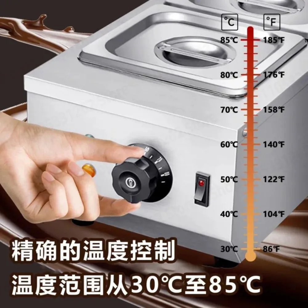AK-42 Electric chocolate melting machine butter baking DIY melting furnace kit set tool pack