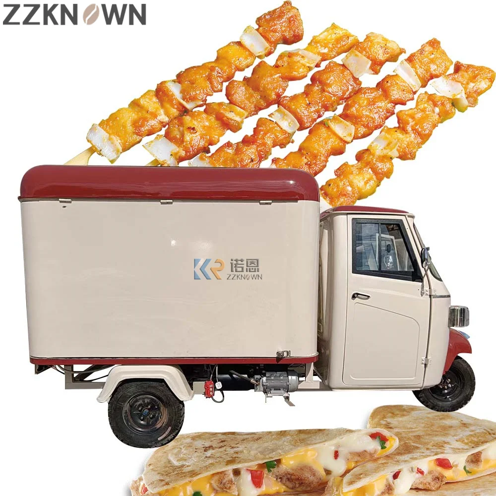 رفع كهربائي شرب فان كشك تقديم الطعام جهاز تسخين الطعام دراجة نارية توك توك سكوتر المعكرونة القهوة الهراء البيتزا الغذاء شاحنة عربة عصير