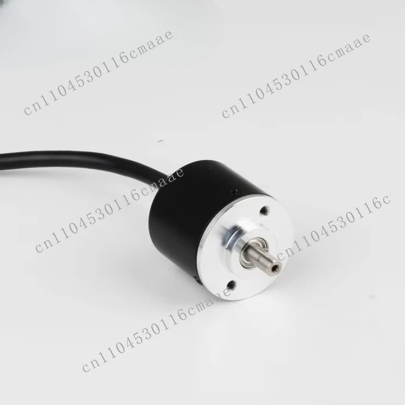 RCC25S Mini Rotary Encoder 1200 PPR REPLACE OM*ON Solid Shaft Encoder with Clamping Flange for CNC Machine Sensor