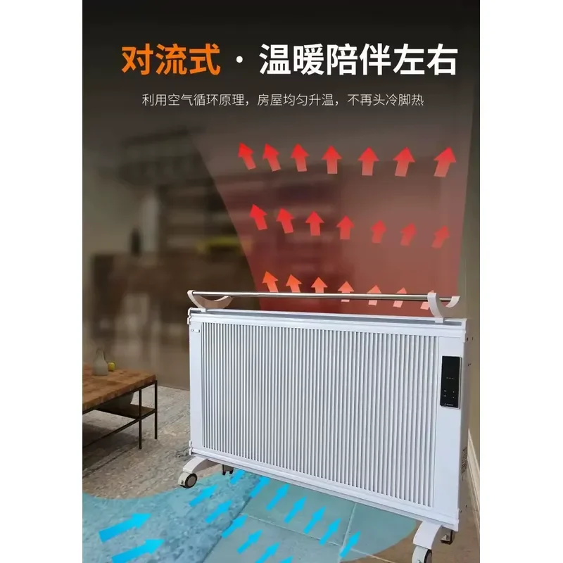 China Factory CRD Brand Electric 220V Eco-Friendly Fan Heater with 1 Year Warranty for Central Home Heating HVAC Systems Part