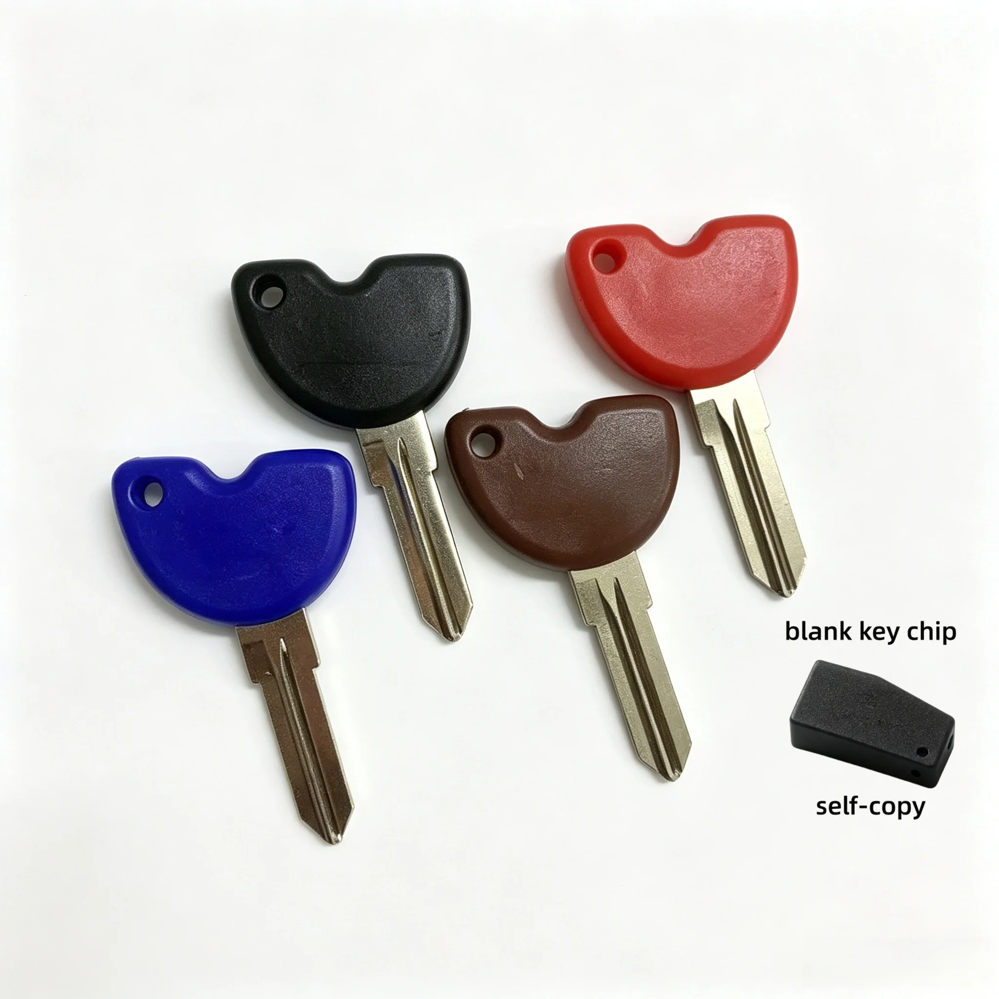 For Vespa Piaggio 3VTE Fly 125 200 250 300 GTS GTV LXV150 GTS250 GTS300 Motorcycle Uncut Blank Replacement Key With Chip Slot