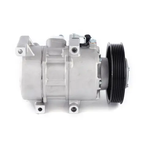 A/C Air Conditioner Compressor Kit with Clutch Fits for 12-16 Hyundai Accent 1.6L 12-15 KIA Rio 1.6L 6 best sales air conditioner kit - №3