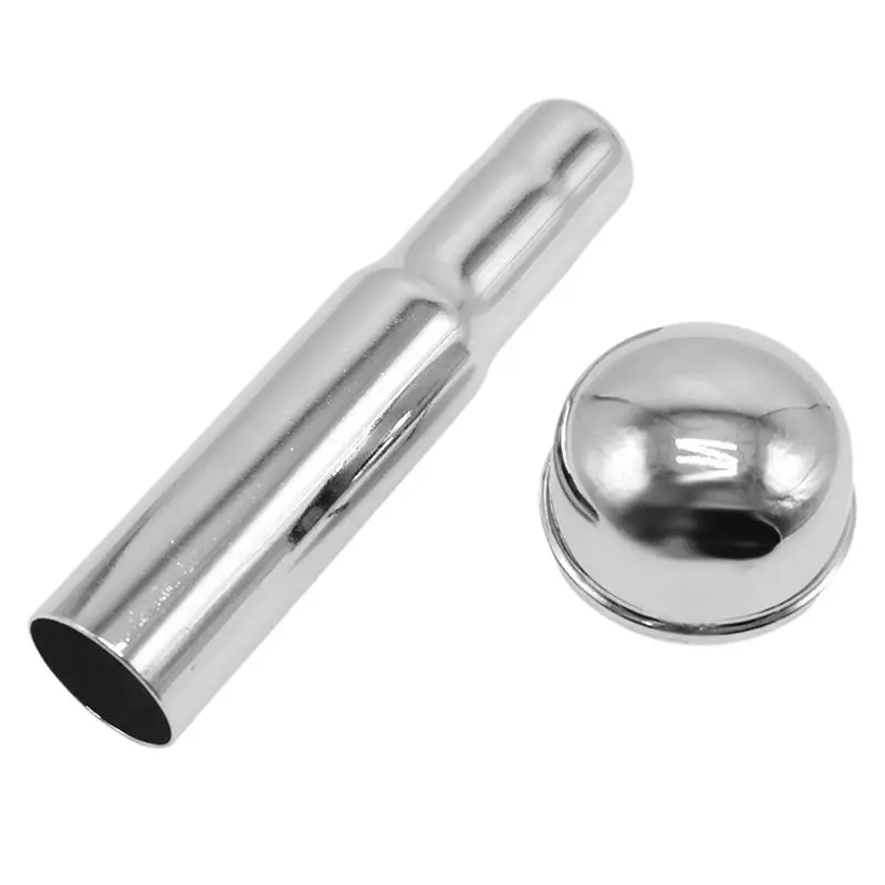 Portable Oil Filler Tube& Oil Cap Intake Manifold Kit In Chrome For Chevy SBC BBC 265 283 327 350 Hot Rat Rod Street Car
