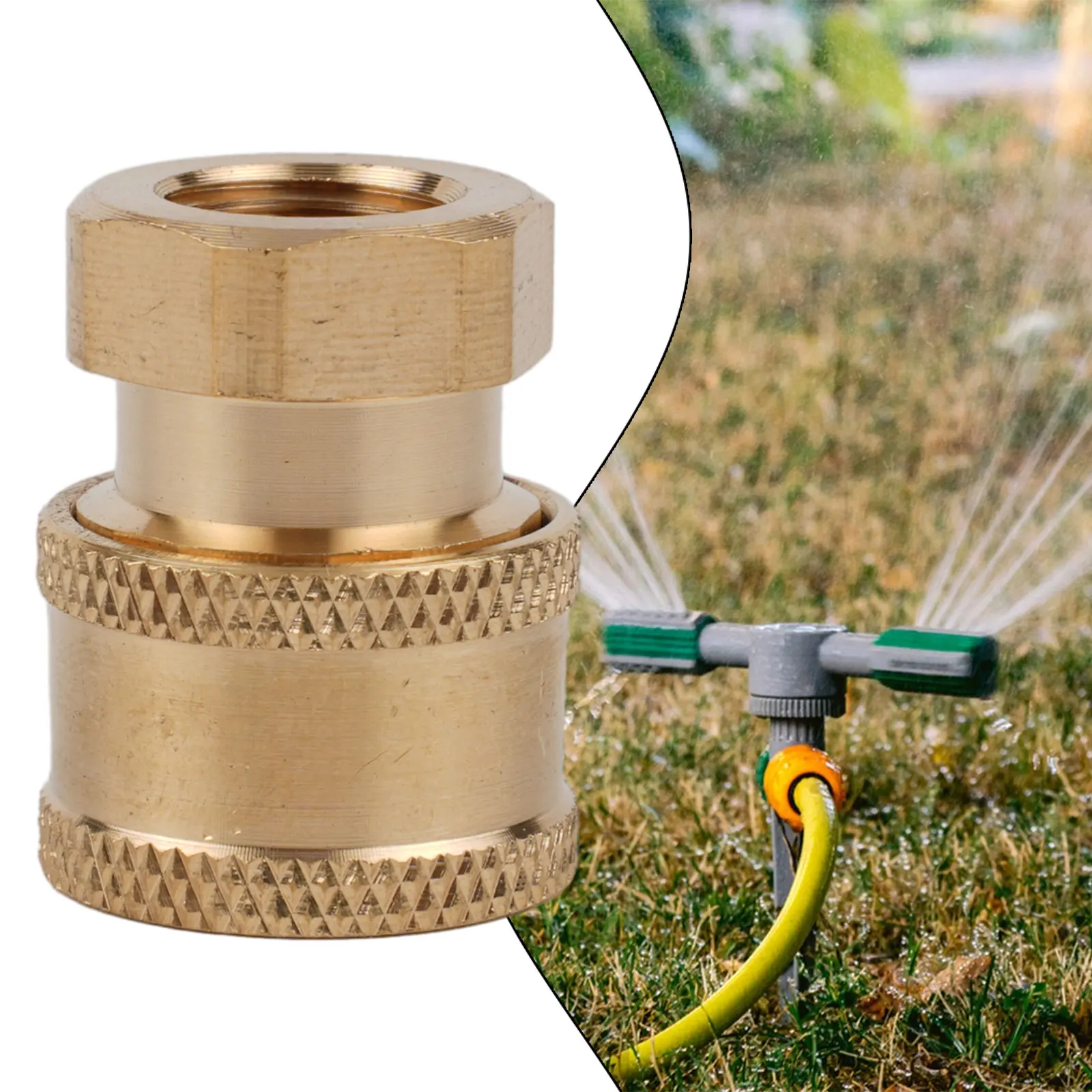 1pcs Hose Adapter Pressure Washer Hose Adapter Part Useful For Pressure Washer Gasket Quick Release Sale 1/4\
