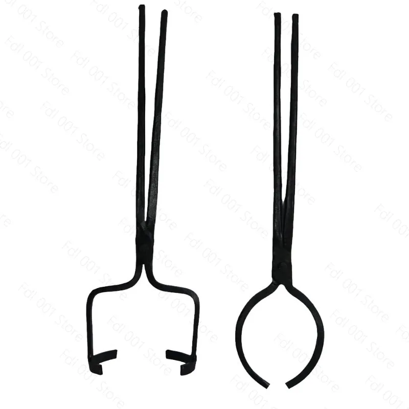 4-8KG Crucible Pliers For Melting Metal Casting Tools Furnace Clamp Industrial Fire Pliers