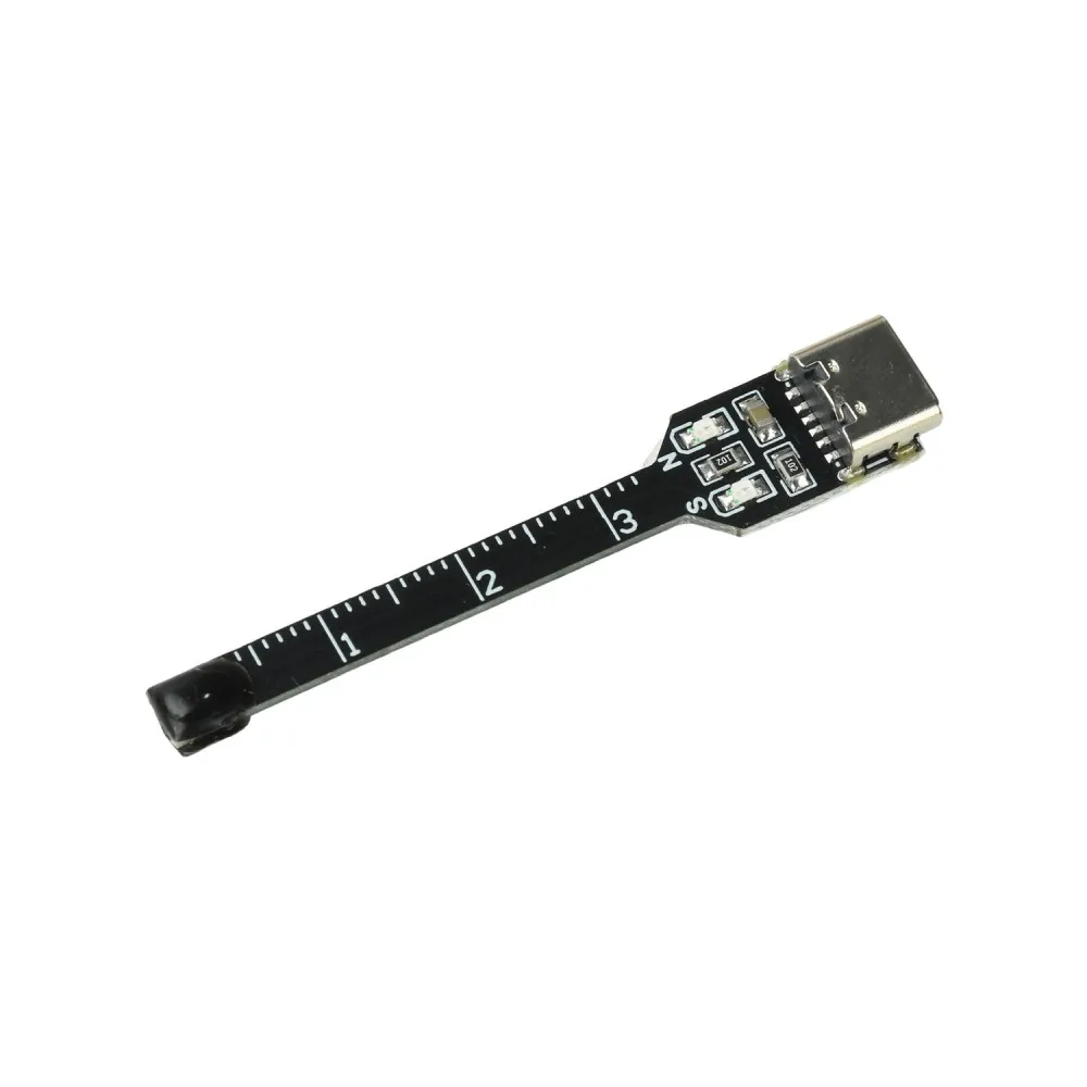 Type-C DC5V Magnetic Pole Detection Pen Circuit Board Hall Sensor Module Close Range Induction NS Polarity Identification Module