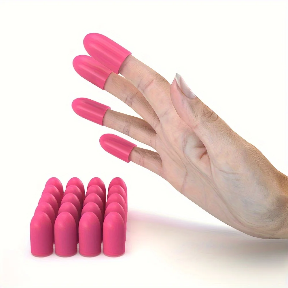 Silicone Finger Guards for Crafting, Guitar Playing, Anti-Slip Finger Protectors
