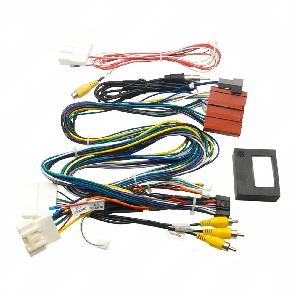 

Quadlock Harness Adapter CAN Bus Decoder Plug Quad Lock Connector for Car Android Head Unit Wiring Cable for Mazda CX-5 2017