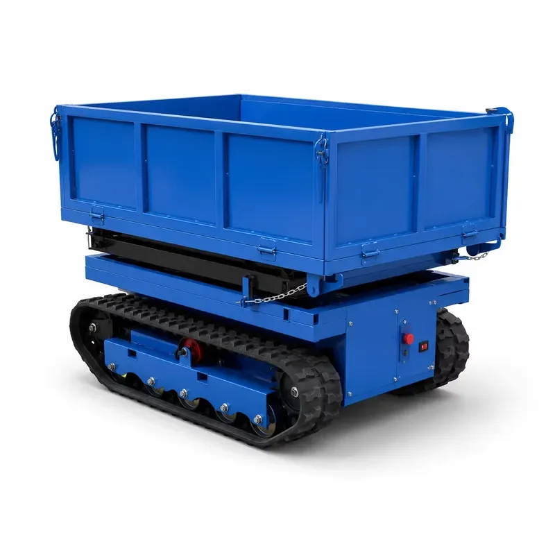 Garden Tree Pruning Small Crawler Remote Scissor Lift Platform