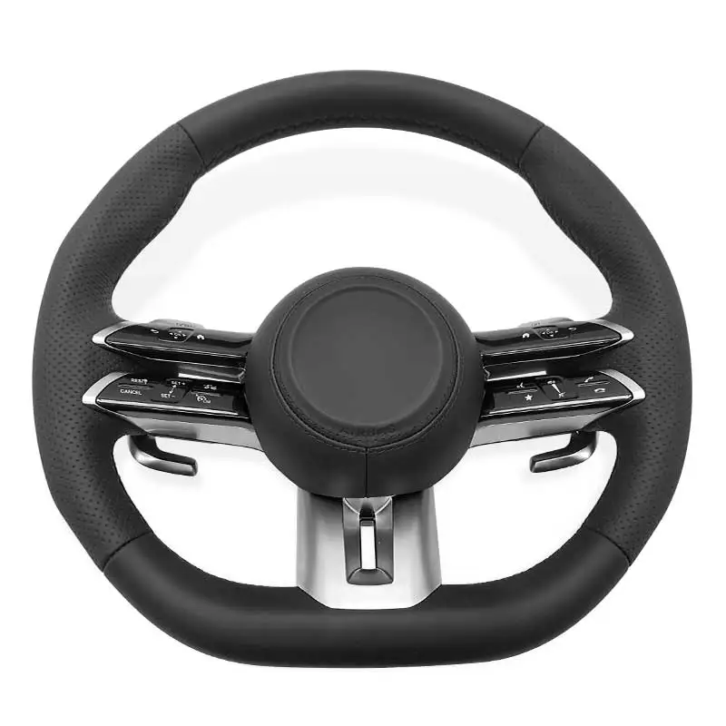 

Factory Custom Steering Wheel for Mercedes Benz AMG W205 W204 W213 W212 W222 W167 G63 C63S GLA GLS CLE GLC A B C E S G V Class