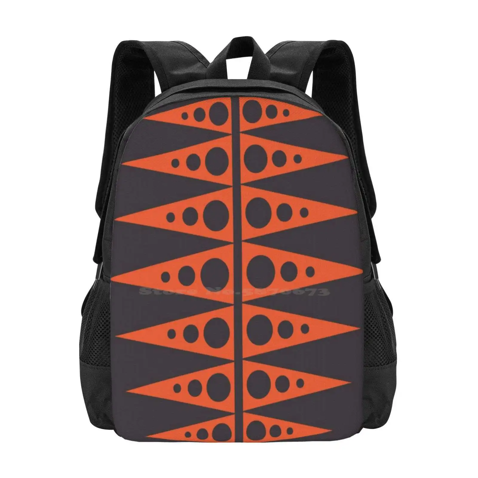 

Hedwigger Fashion Pattern Design Travel Laptop School Backpack Bag Mid Century Modern Minimal Tribal Retro Vintage New Old